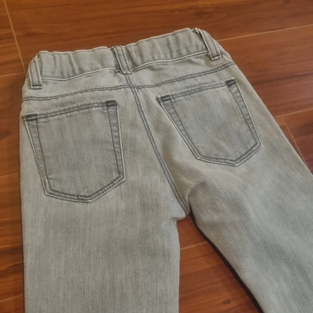 OLD NAVY Kids Skinny Jeans Gray Size 4T